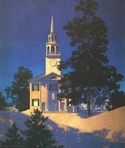 Maxfield Parish 1950 - Peaceful Night