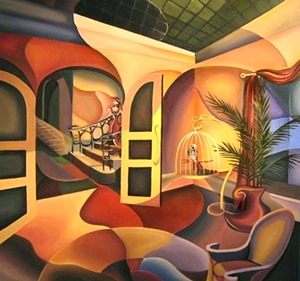 The Lounge - Peter Thaddeus - Art From The Gold Coast