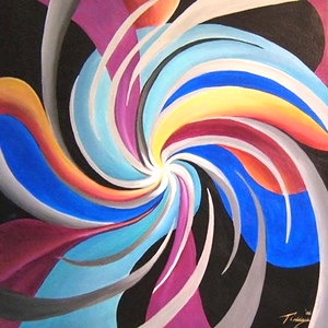 Whirlwind - Peter Thaddeus - Art From The Gold Coast