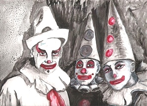 Artist Dorothy Martell - Clown Mafia