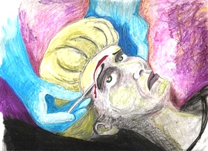 Artist Dorothy Martell - The Careless Caretaker Gives Birth