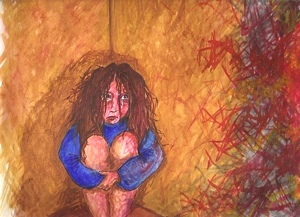 Artist Dorothy Martell - The Weeping Saint