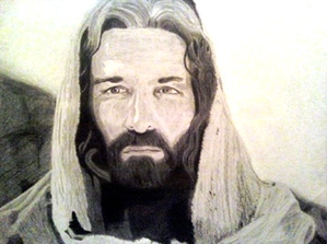 Jesus by Marcella | 15 Year Old Artist From The Midwest